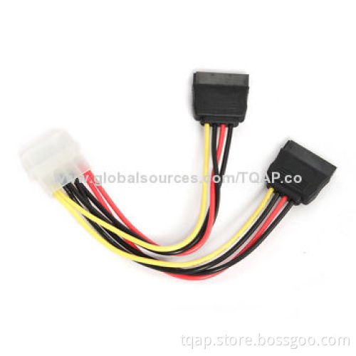 Molex Female to Molex Male + Serial ATA Power Cable